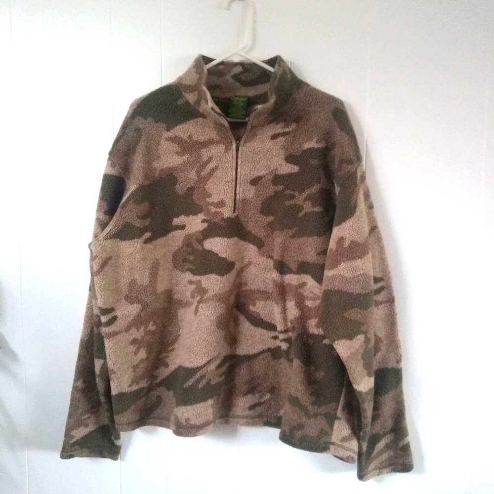 Vintage Cabela's Camo Fleece size XL